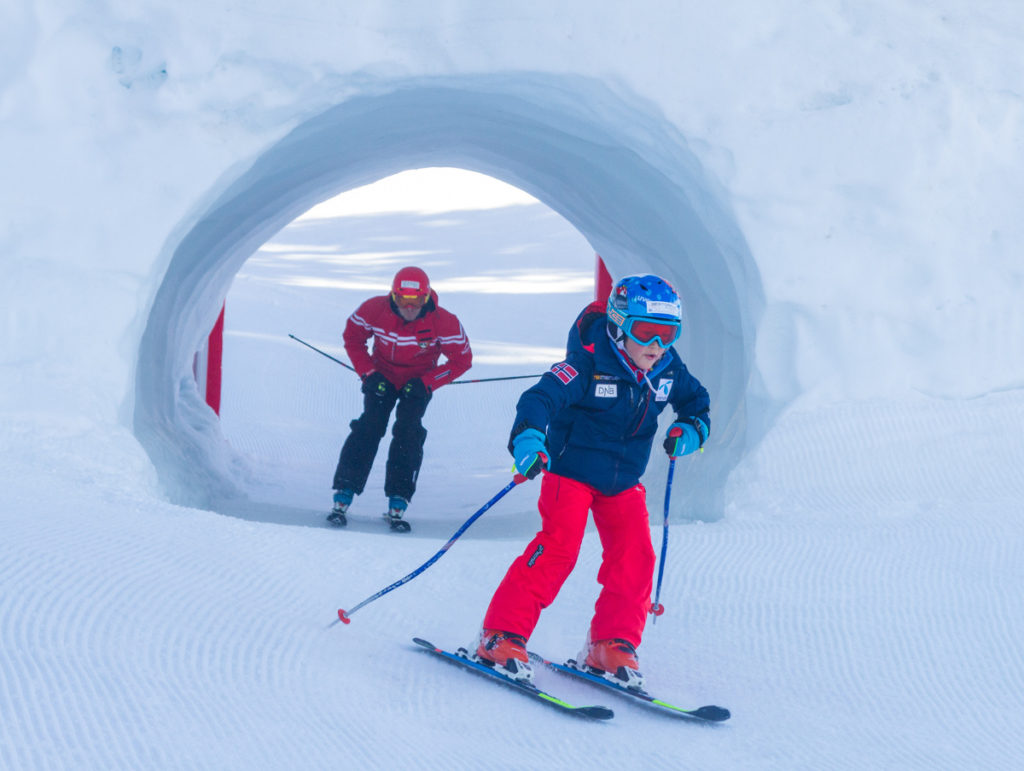 skiing in Bormio foto art 2