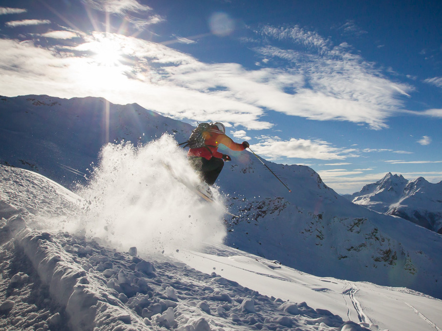 skiing in Bormio foto art 5