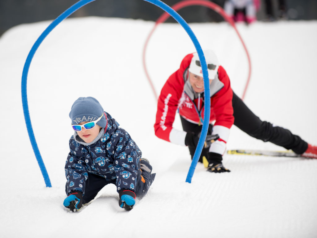 cross country skiing in Bormio Santa Caterina foto art 3